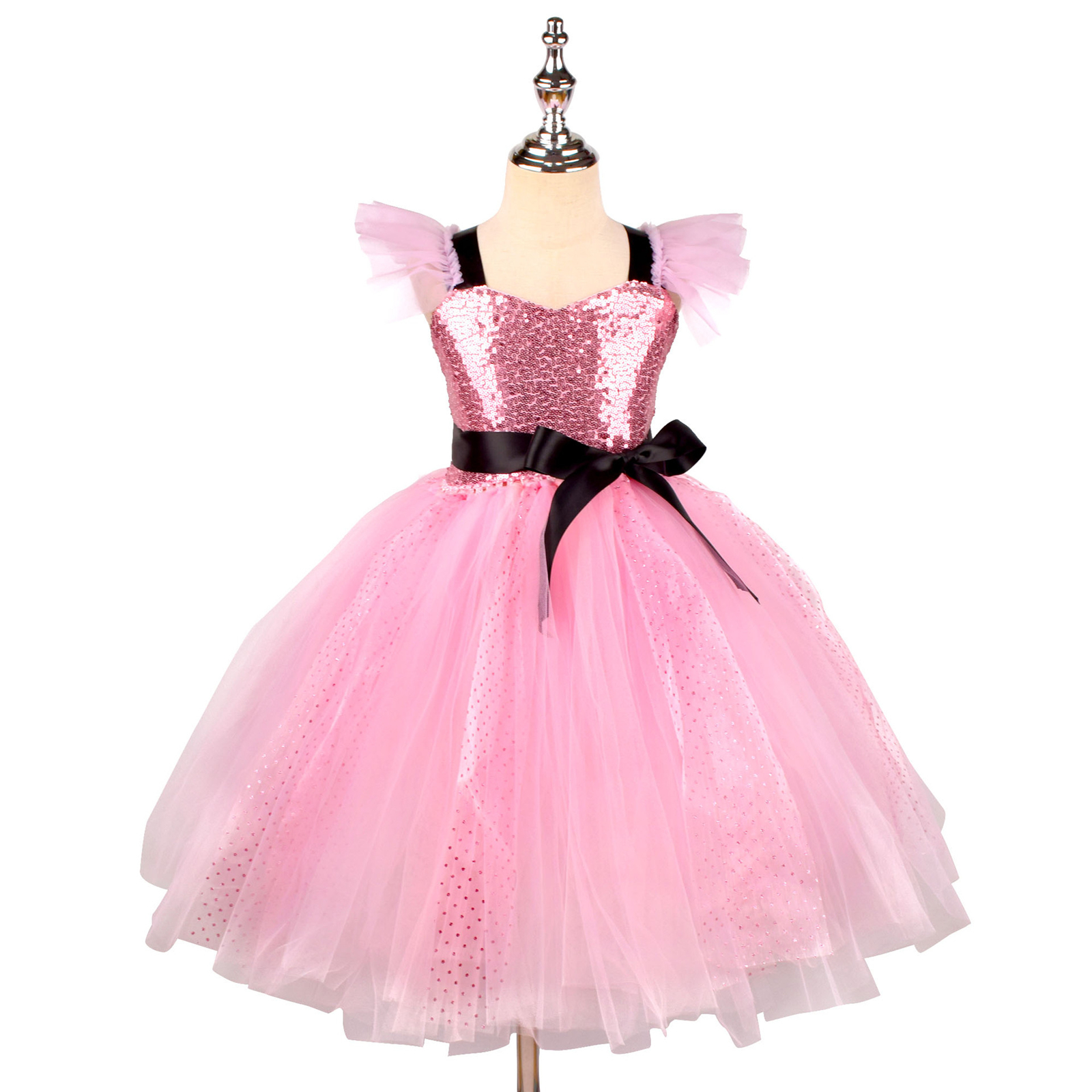 Tutu Glitter Dress Princess Co - Anime Cosplay Girl Photo 评论和价格