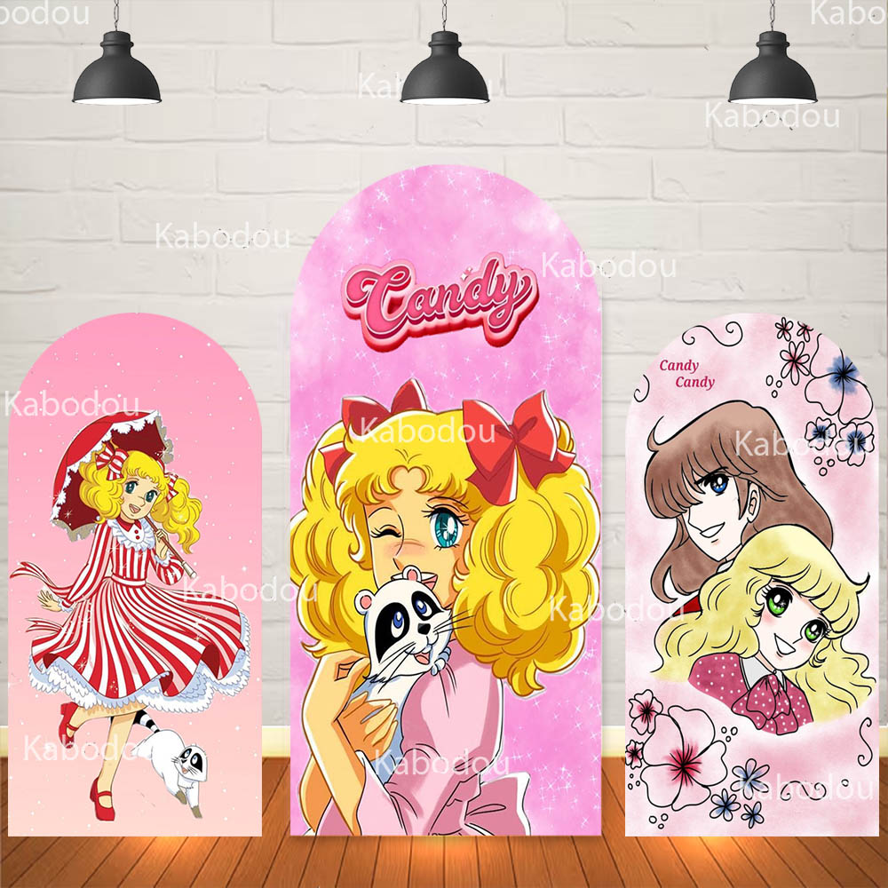 The Candy Candy Backdrop Arch  - Anime Cosplay Girl Photo 评论和价格