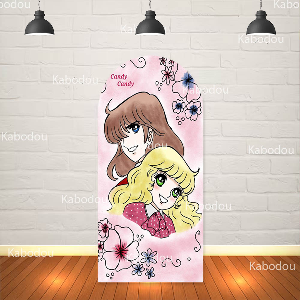 The Candy Candy Backdrop Arch  - Anime Cosplay Girl Photo 评论和价格