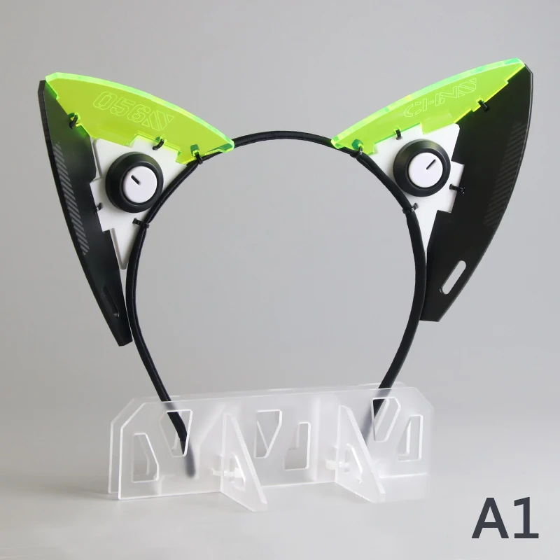 Cyberpunk Cosplay Mask Headban - Anime Cosplay Cat 评论和价格