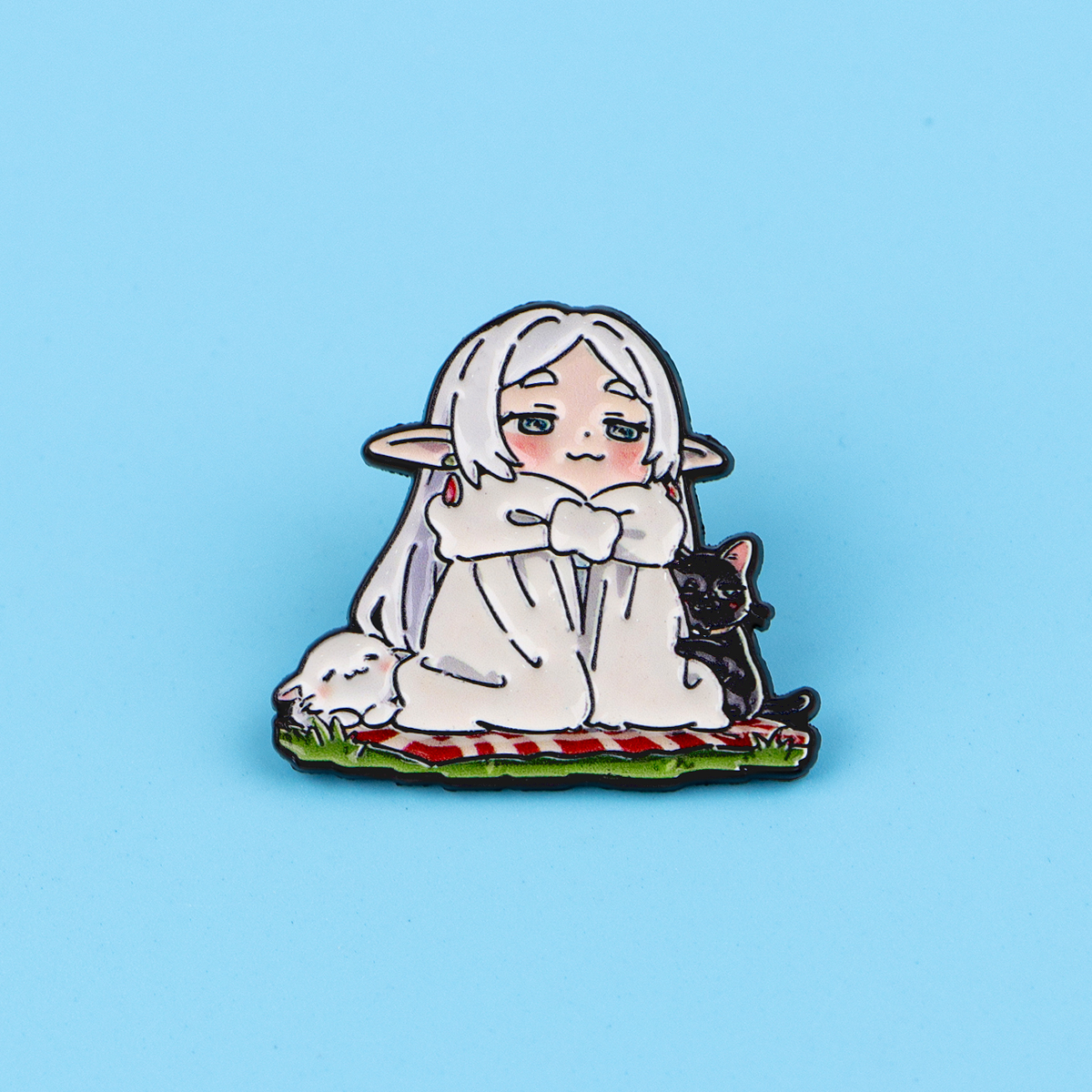 Cute Cat Enamel Pins Anime Gir - Anime Cosplay Cat 评论和价格