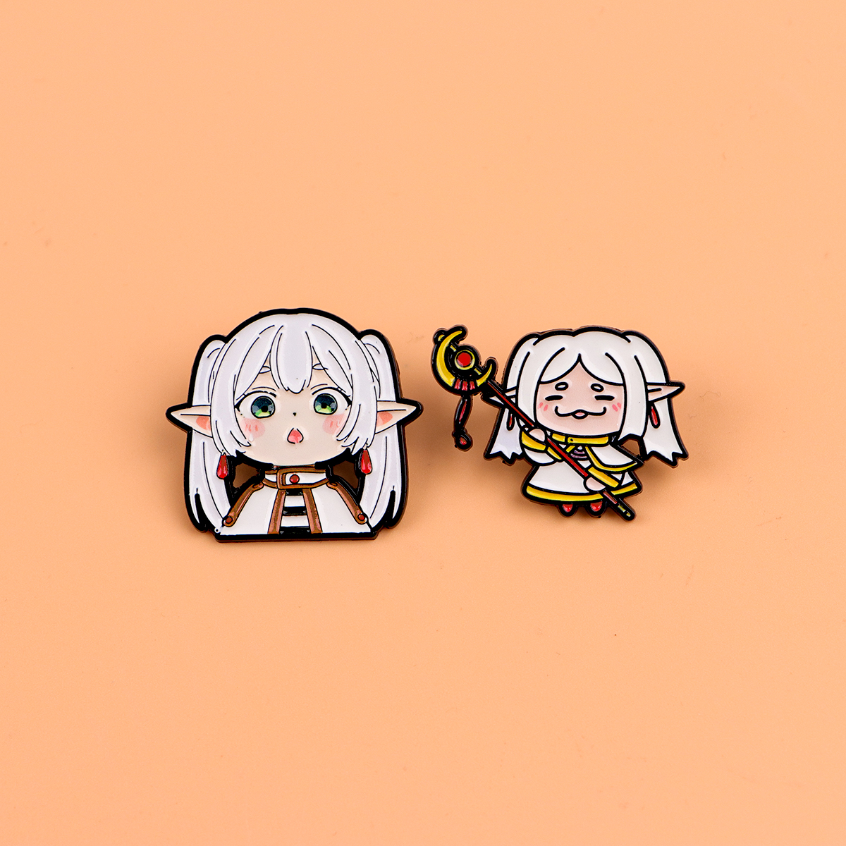 Cute Cat Enamel Pins Anime Gir - Anime Cosplay Cat 评论和价格