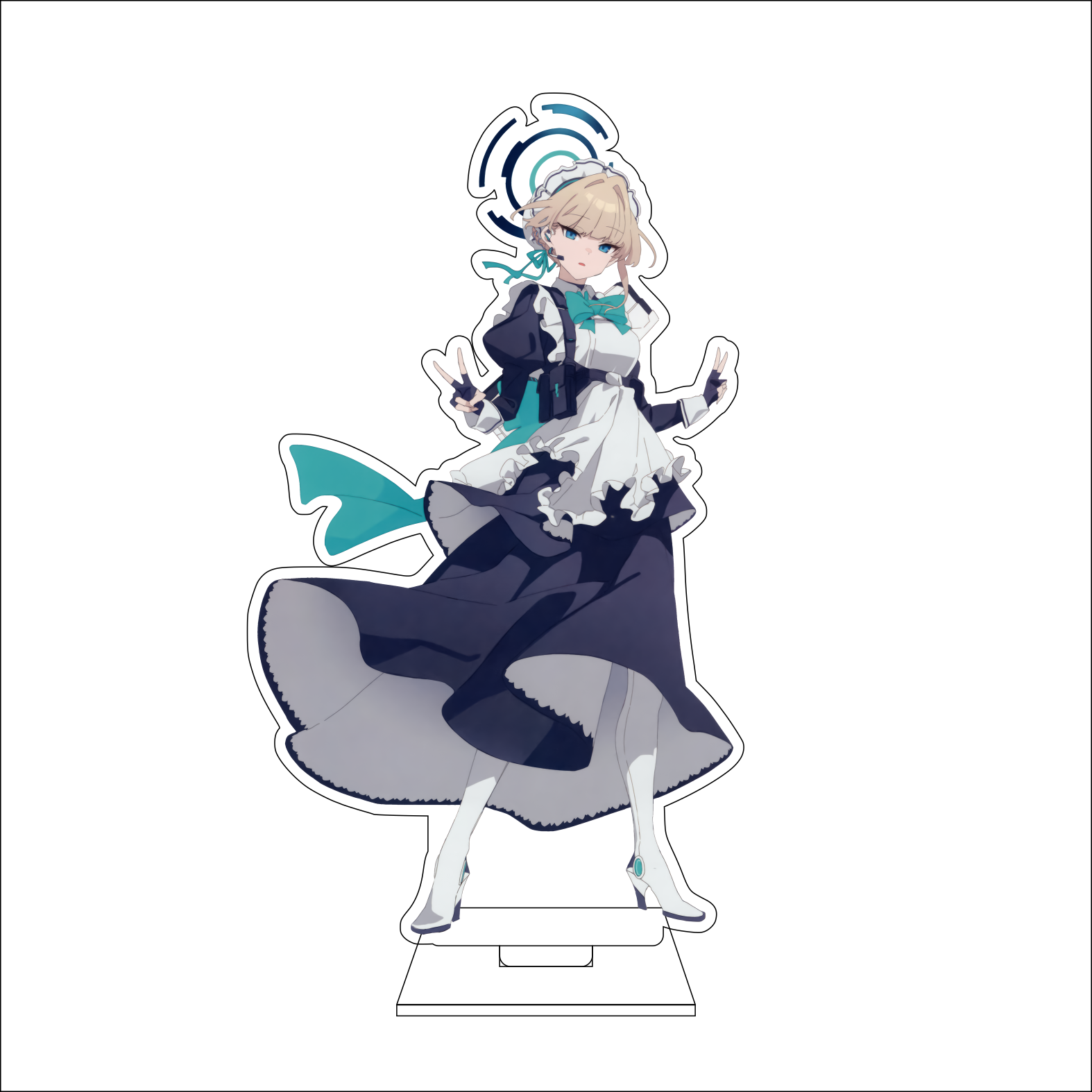 16CM Anime Blue Archive Cospla - Anime Cosplay Japan 评论和价格