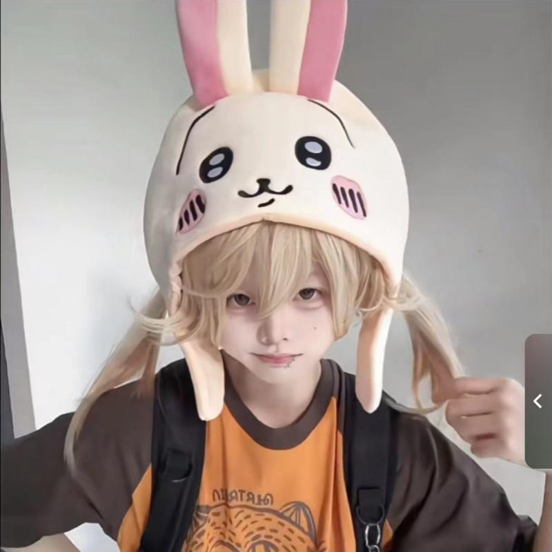 Kawaii Chiikawa Hachiware Usag - Anime Cosplay Girl Photo 评论和价格