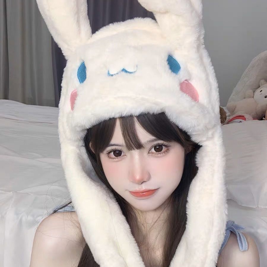 Kawaii Cinnamoroll Plush Movin - Anime Cosplay Girl Photo 评论和价格